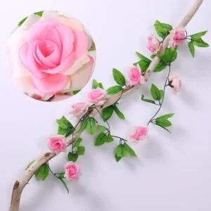 Rose Artificielle Guirlande