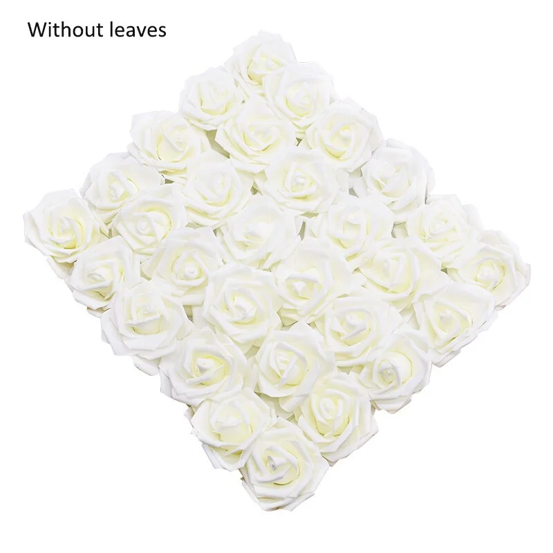 Têtes De Roses Artificielles