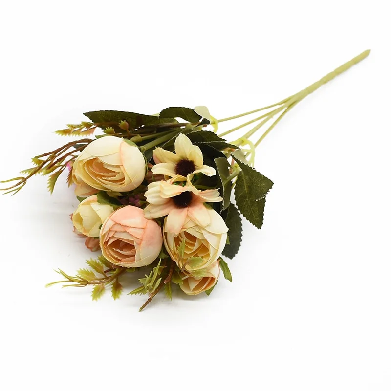 Bouquet De Roses Artificielles Pas Cher