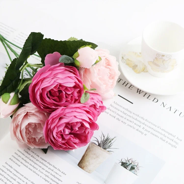 Bouquet De Roses Artificielles
