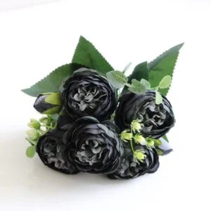 Bouquet Rose Noire Artificielle