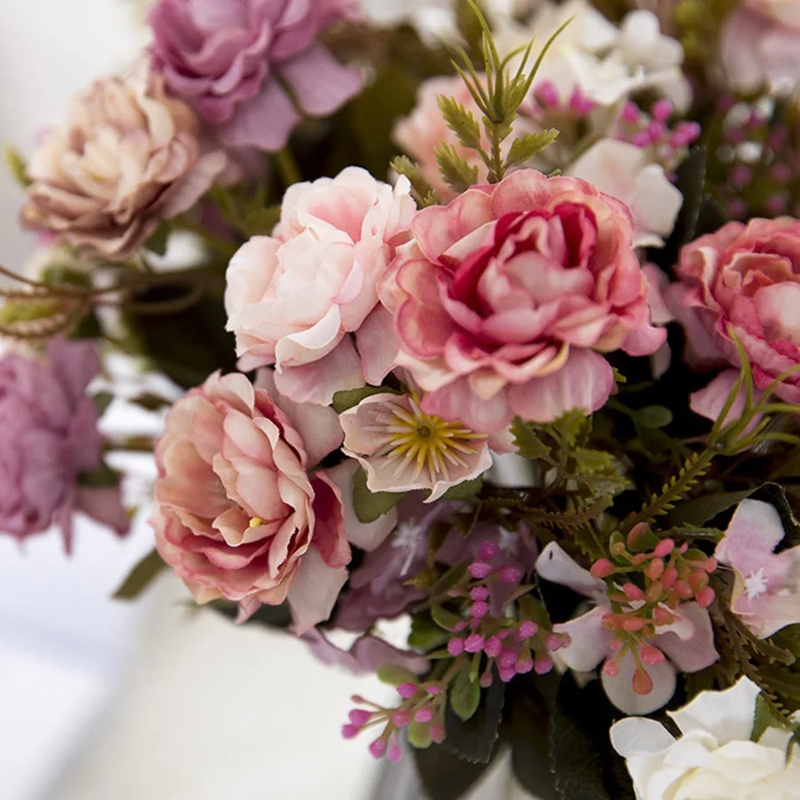 Rose Artificielle Avec Tige