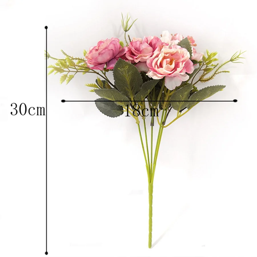 Rose Artificielle Avec Tige