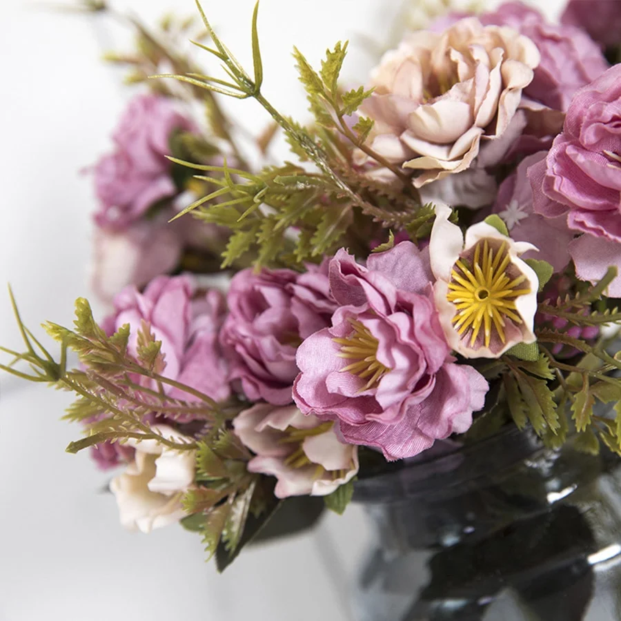 Rose Artificielle Avec Tige