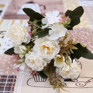 Rose Artificielle Avec Tige