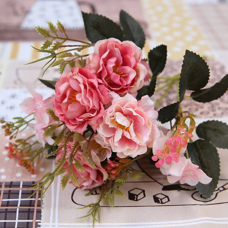Rose Artificielle Avec Tige