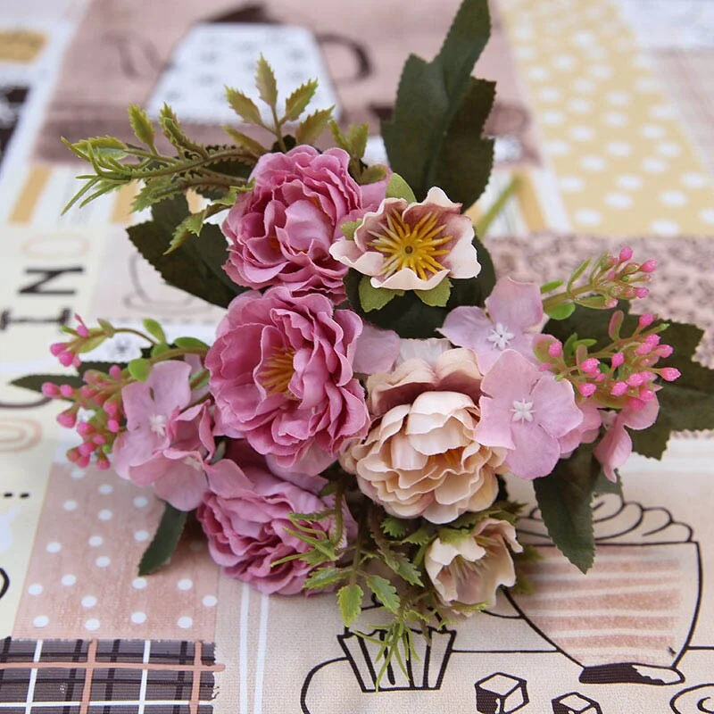 Rose Artificielle Avec Tige