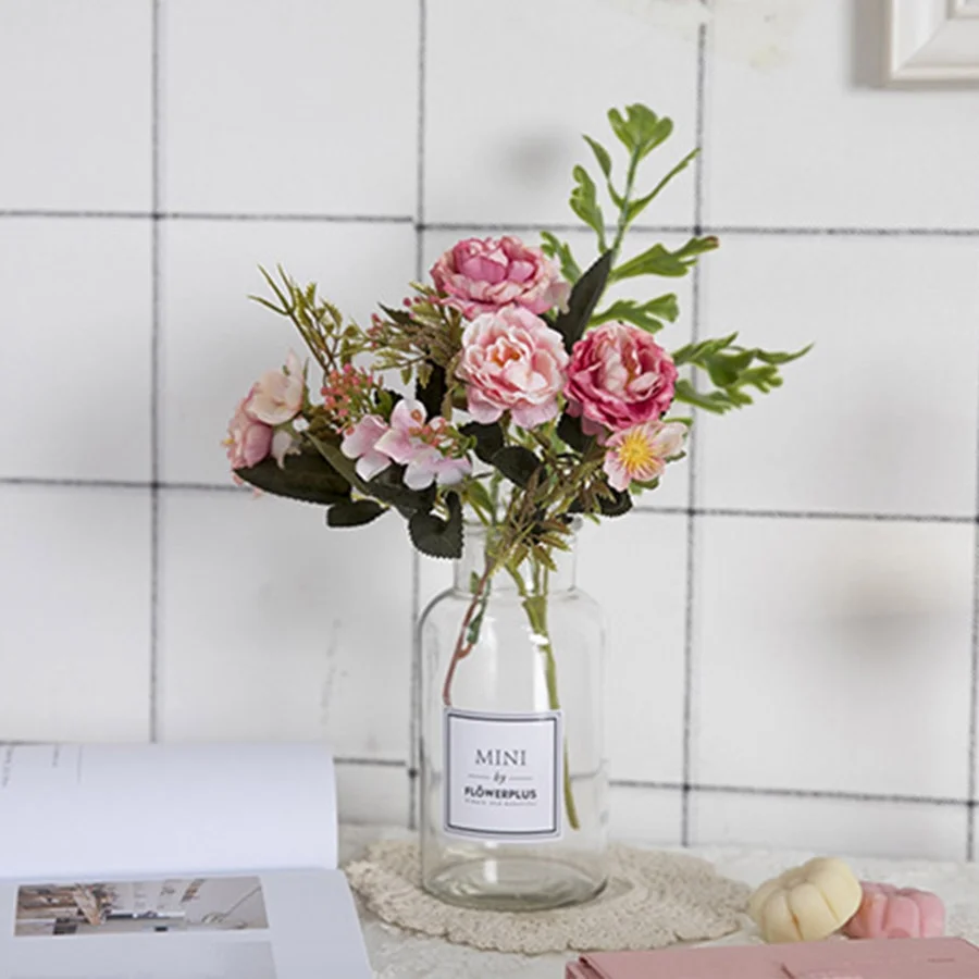 Rose Artificielle Avec Tige