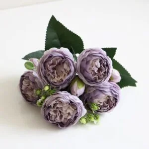 Rose Artificielle Violette