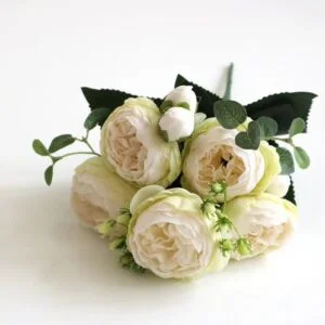 Rose Beige Artificielle